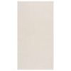 Shaggy Rug Cream White 4'x6' Polyester