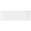 Bookshelf Boards 8 pcs High Gloss White 23.6"x7.9"x0.6" Engineered Wood
