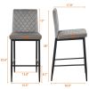 Stylish and luxurious diamond-shaped flannel design, high-quality metal support, stable and durable, multi-functional style suitable for bars, restaur
