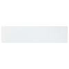 Bookshelf Boards 4 pcs High Gloss White 15.7"x3.9"x0.6" Engineered Wood