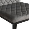 Stylish and luxurious diamond-shaped flannel design, high-quality metal support, stable and durable, multi-functional style suitable for bars, restaur