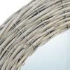 Mirror 27.6" Wicker