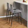 Stylish and luxurious diamond-shaped flannel design, high-quality metal support, stable and durable, multi-functional style suitable for bars, restaur