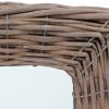 Mirrors 3 pcs 5.9"x5.9" Wicker