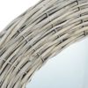 Mirror 19.7" Wicker