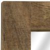 Mirror Solid Mango Wood 19.7"x31.5"
