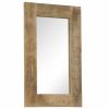 Mirror Solid Mango Wood 19.7"x31.5"