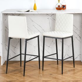 High-end unique diamond shaped leather design, high quality metal bracket, stable and durable, multi-functional style suitable for bars, restaurants, (Color: as Pic)