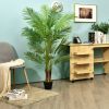 Indoor Outdoor Decorative Accessories Artificial Areca Palm Decorative Silk Tree