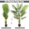 Indoor Outdoor Decorative Accessories Artificial Areca Palm Decorative Silk Tree