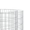 Gabion Fire Pit âˆšÃ² 19.7" Galvanized Iron