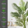 Indoor Outdoor Decorative Accessories Artificial Areca Palm Decorative Silk Tree